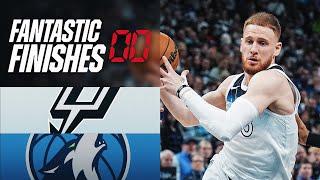 Final 4:24 WILD ENDING Spurs vs Timberwolves| December 29, 2024