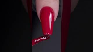 EL ROJO PERFECTO Imperial Velvet 044 - OrganicNailsColombia #shorts