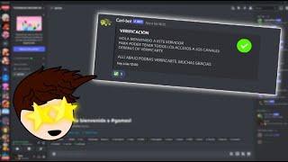 COMO HACER UN SISTEMA DE VERIFICACIÓN EN SERVIDORES DE DISCORD!