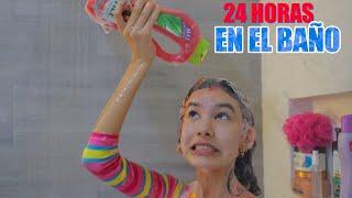 24 HORAS EN EL BAÑO NUEVO DE MI HABITACION| TV Ana Emilia