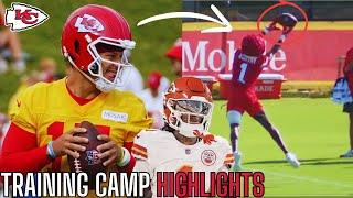 The Kansas City Chiefs Training Camp Looks ELECTRIC... (Xavier Worthy First Look)