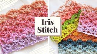 How to Crochet Iris Stitch