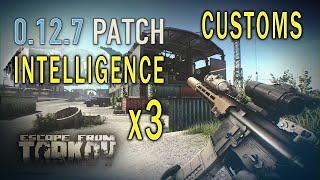 New Customs Map Intelligence Spawn Location ConFirmed | Patch 12.7 + | Escape From Tarkov