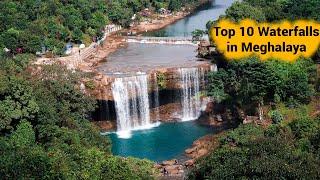 Top 10 Waterfalls in Meghalaya | Must Visit Waterfalls in Meghalaya | Shillong | Cherrapunji‎