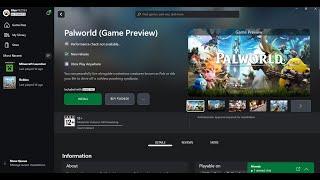 Fix Palworld Not Installing Error 0x87E0000D Xbox App/Microsoft Store On PC