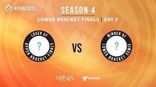 HeroesCCL Season 4 | Loser of UB Final vs Winner of LB Semi | Playoffs Day 3 Match 5 | HoTS Esports
