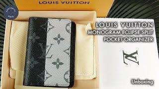 Louis Vuitton Monogram Eclipse Split Pocket Organizer: Men's Spring/Summer 2018 Collection