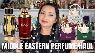 Arabian Perfume Haul | Lattafa Teriaq Intense | Mayar Cherry Intense | Fragrance World Nudo