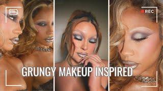 GRUNGY MAKEUP INSPIRED LOOK // 2024