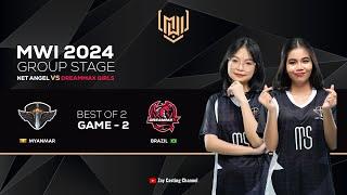 [Game - 2] Net Angels vs DreamMax Girls | MWI 2024