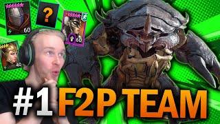 Scarab King MADE EASY (Normal) - BEST F2P Champion Team - Raid Shadow Legends Doom Tower Guide