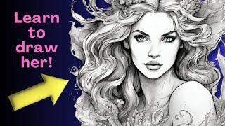 FREE Event! Learn to Draw a Mermaid Portrait!!