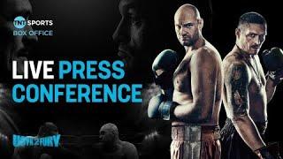 LIVE  Oleksandr Usyk v Tyson Fury 2 | Press Conference  