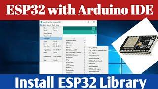 How to install ESP32 in Arduino IDE