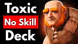 This is the Most *BRAIN DEAD* Deck in Clash Royale