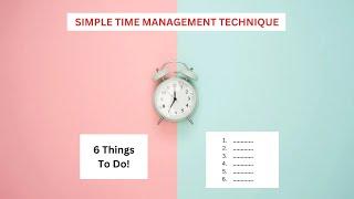 This Time Management Technique Will Increase Your Productivity By 300%