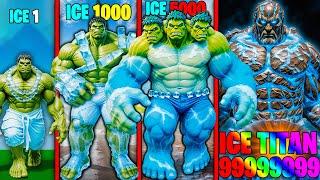 Franklin upgrade the STRONGEST ICE HULK TITAN ever in gta v