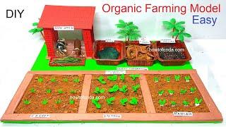 organic farming - eco friendly  agriculture model |  inspire award science project - diy  howtofunda