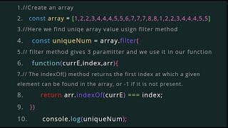 Find unique value from an array JavaScript