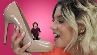 Stuck in a woman's high heel shoe. Almost crushed - ZoomZoom Show