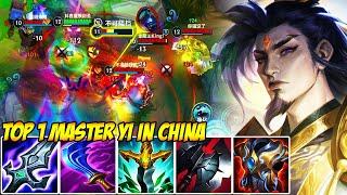 WILD RIFT CHINA TOP 1 MASTER YI - THE BEST MASTER YI PLAYER IN THE WORLD