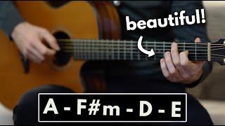 Simple Yet Beautiful Chords on Acoustic Guitar