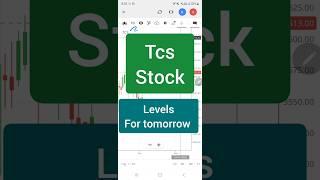 TCS Stock levels for tomorrow #shorts #stockmarket