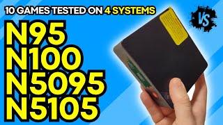 N5105 vs N5095 vs N95 vs N100: 4 Intel Systems Compared with Gaming Benchmarks