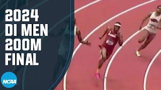 Men's 200m - 2024 NCAA indoor track and field championships