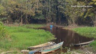 KEHIDUPAN SUKU DAYAK, DI PEDALAMAN BORNEO, KALTENG, DESA DANUM MATEI, DAYAK KATINGAN