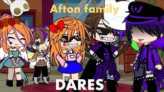 Afton Family HouseHold Dares//FNAF// My AU// Pt2