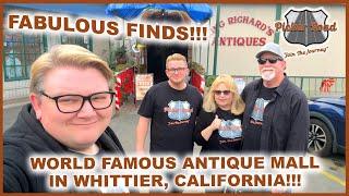 FABULOUS FINDS AT THE WORLD FAMOUS KING RICHARD'S ANTIQUE MALL!!! Join the Journey on Picker Road!!!