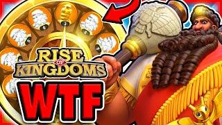 The MOST DEGENERATE Wheel of Fortune in Rise of Kingdoms (Sargon Expertise?)