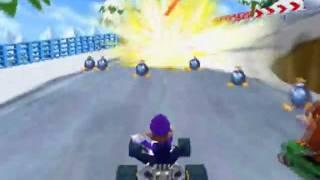 Mario Kart DS Codes: Land Mine Bob-ombs
