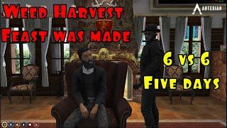 Weeds Harvest Feast Plan Agreed Upon Gangs | 6v6 | GTA RP