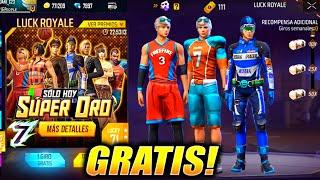  YA SALIO! NUEVA LUCK ORO ROYALE ESPECIAL 7 ANIVERSARIO en FREE FIRE LATAM NUEVA ACTUALIZACION