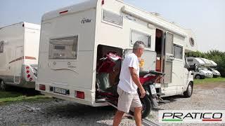 Portamoto per camper PRATICO (Garage)