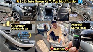 2023 Tata Nexon Xe Base Model Modified Nexon Modified 2023 nexon xe 2023 Nexon Modification