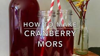 How to Make Mors Drink (морс)