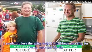 how evan s. used livestrong.com's myplate to lose 40 pounds