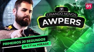 [CRIANDO NOVOS AWPERS] - Primeiros 20 segundos de CT na MIRAGE de AWP - #01