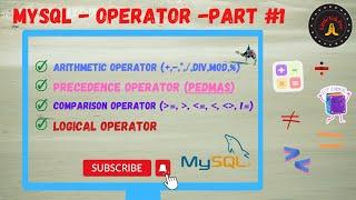 MYSQL Operators  Part 1 | Arithmetic & Precedence,Comparison & Logical Operators