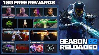 100+ FREE BO6 SEASON 2 RELOADED REWARDS! (FREE Operators, Camos, & MORE REWARDS!) - Black Ops 6