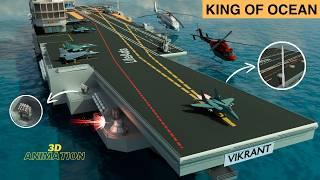 INS Vikrant Explained: The Engineering Marvel of the Indian Navy- 3D Animation