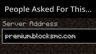 BlocksMC SERVER IP ADDRESS (BlocksMC Server IP)