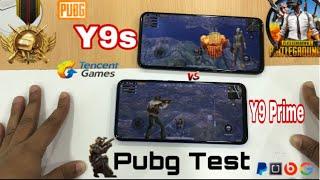 Huawei Y9s vs Huawei Y9 prime Pubg Test