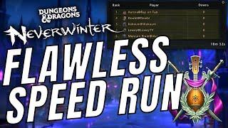 Neverwinter Master Demonweb Pits - Flawless 18:52 Run Bard Minstrel POV