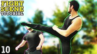 How to KICK in a Fight Scene!  (taught by Stuntman) Rustic B