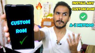 How To Install Custom ROM in Any Phone[Step-By-Step Method] | How To Install Custom ROM [Hindi]