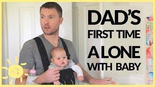 Dad Left Alone With Baby! (Funny Ad)